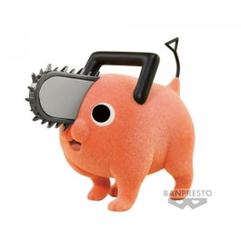 Banpresto Figurine Chainsaw Man Pochita Fluffy Puffy Peluche 7 cm