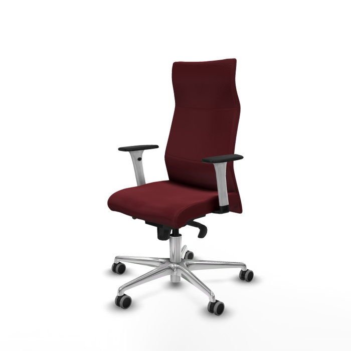 Piqueras Y Crespo Fauteuil Albacete, Mécanisme Synchrone, Similicuir Granat Piqueras Y Crespo Fauteuil Albacete, Mécanisme Synchrone, Similicuir Granat