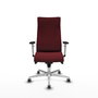 Piqueras Y Crespo Fauteuil Albacete, Mécanisme Synchrone, Similicuir Granat