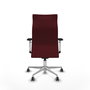 Piqueras Y Crespo Fauteuil Albacete, Mécanisme Synchrone, Similicuir Granat