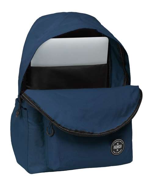 Safta Mochila para portatil 14.1'' Munich Teen Sac à dos pour ordinateur portable 14.1 pouces, bleu, 31 x 43 x 13 cm
