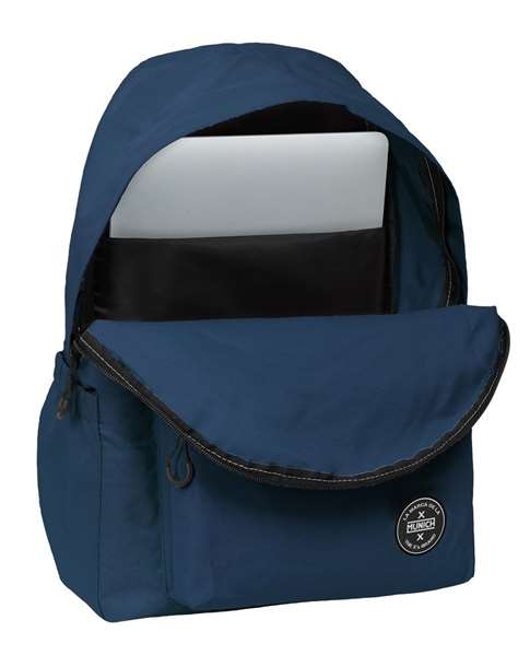 Safta Mochila para portatil 14.1'' Munich Teen Sac à dos pour ordinateur portable 14.1 pouces, bleu, 31 x 43 x 13 cm