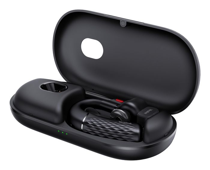 Yealink BH71 Pro Casque Bluetooth 5.2 avec Réduction Active de Bruit 4 Micros, Autonomie 30h (10h + 20h Boîtier), Compatibilité UC