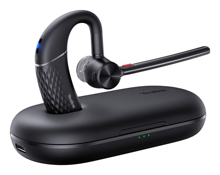 Yealink BH71 Pro Casque Bluetooth 5.2 avec Réduction Active de Bruit 4 Micros, Autonomie 30h (10h + 20h Boîtier), Compatibilité UC