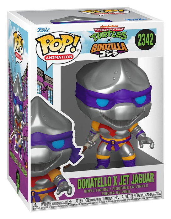 Funko Teenage Mutant Ninja Turtles x Godzilla POP! Animation Donatello x Jet Jaguar