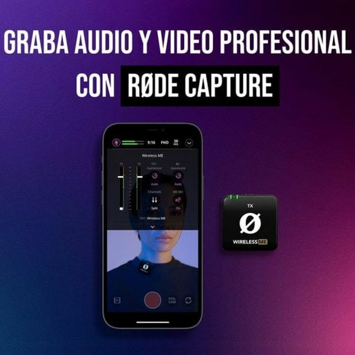 Microphone Rode WIMEDUAL Noir Microphone Rode WIMEDUAL Noir