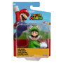 JAKKS PACIFIC Figurine Luigi Felino Super Mario Bros - Figurine articulée de Luigi Chat en PVC de 6,5 cm