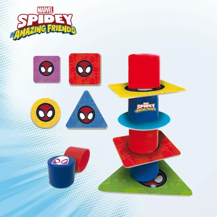 Lisciani Giochi Edu Games Spidey - Collection de 10 jeux éducatifs autocorrectifs pour enfant dès 2 ans