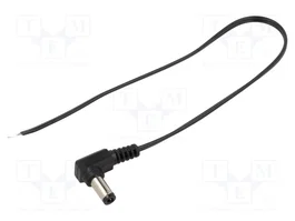 BQ CABLE Câble d'alimentation DC plat 2x0,35mm2 noir