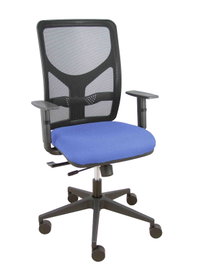 PIQUERAS Y CRESPO Chaise de bureau Motilla Synchrone Bleu clair
