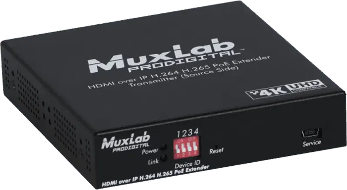 MUXLAB Transmetteur HDMI sur IP 4K/30 PoE RS232 HDBaseT 100m MUXLAB Transmetteur HDMI sur IP 4K/30 PoE RS232 HDBaseT 100m