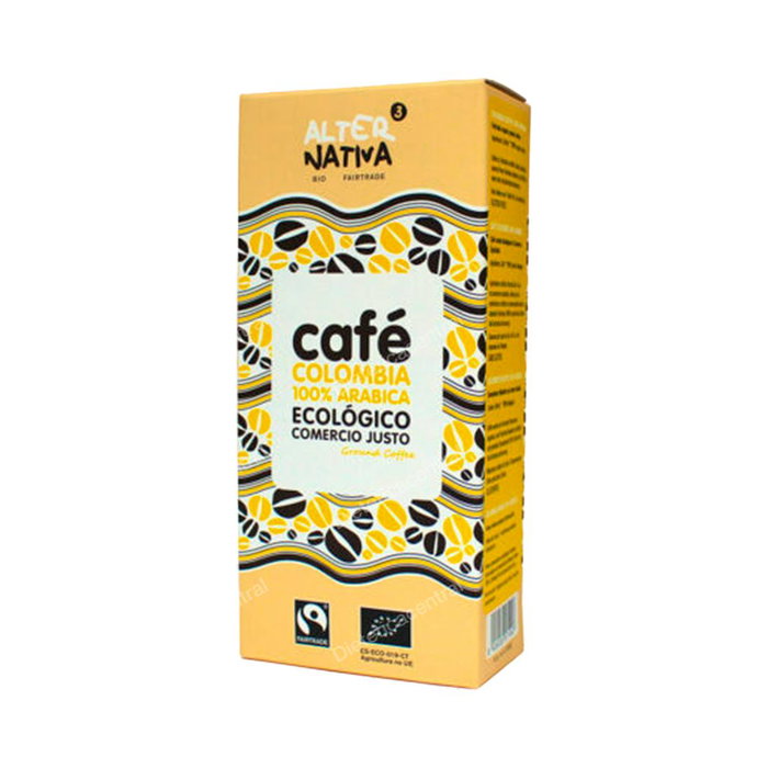 ALTERNATIVA 3 CAFE COLOMBIA molido 250gr. ECO