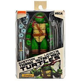 NECA Figura Leonardo Teenage Mutant Ninja Turtles Mirage Comics 18cm