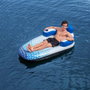 Bestway Matelas gonflable Hydro-Force Indigo Wave 191 x 107 cm