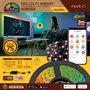 Muvit Tira LED iO WiFi TV - Ruban Lumineux Compatible Alexa Google Assistant