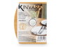Kinvara Serviette de table verticale en bambou marron 13x10x6 cm (Set de 18)