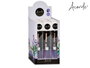 Acorde Mikado Lavande 30 ml - Diffuseur à tiges rotin 4x2x2 cm, Verre et Plastique (Set de 24)