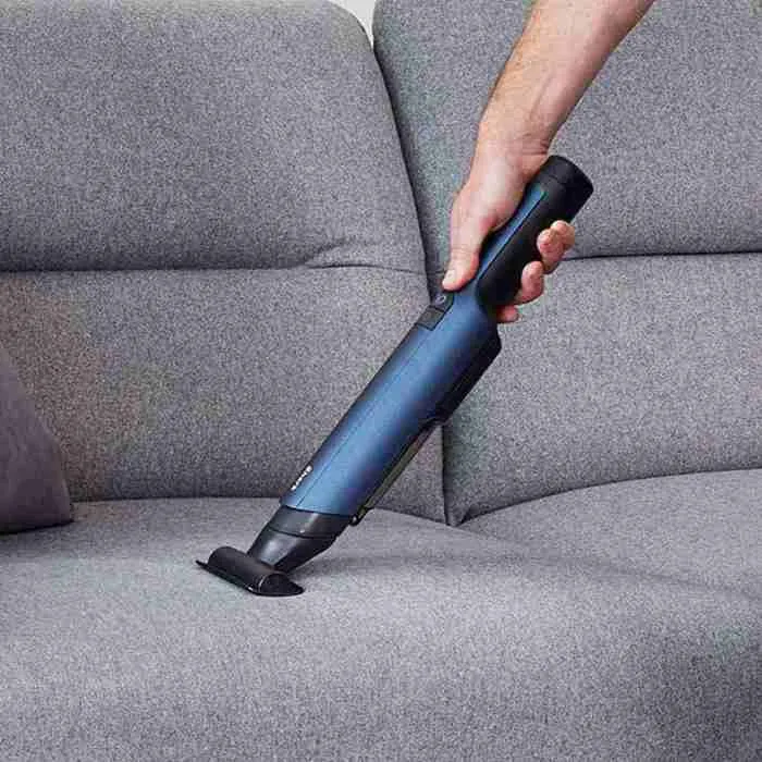 Shark WV270EU - Aspirateur à main sans sac bleu, filtre HEPA, 0.1 L, 700 g, autonomie 15 min, recharge 3.5 h