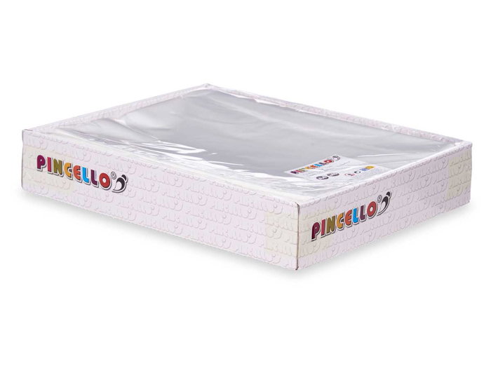 PINCELLO Lot de 48 pochettes transparentes format folio