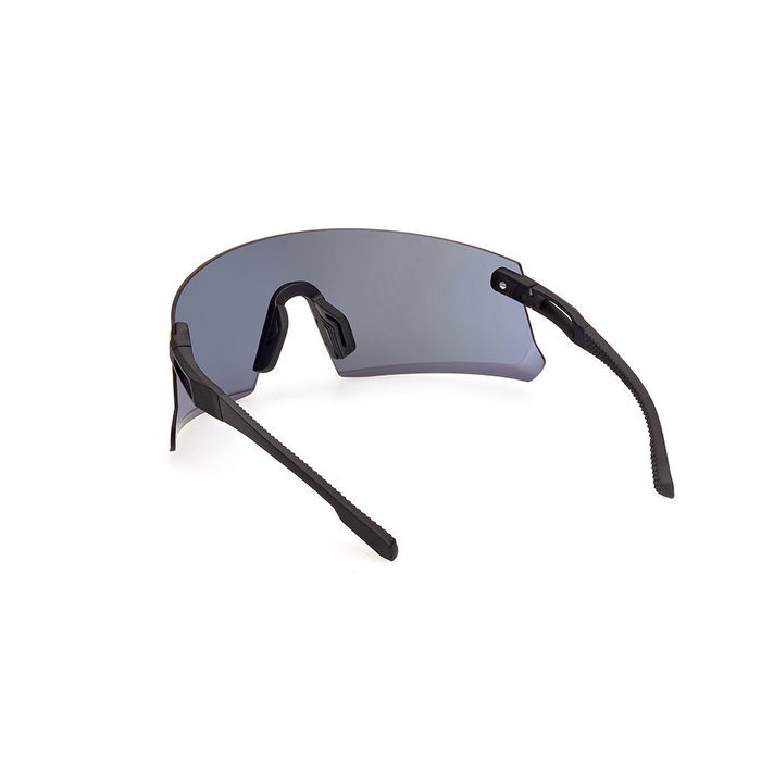 Adidas Sport Lunettes de Soleil DUNAMIS SP0090 02Z Unisexe Noir Monture Injectée Lentilles Violet Dégradé Branche 120mm