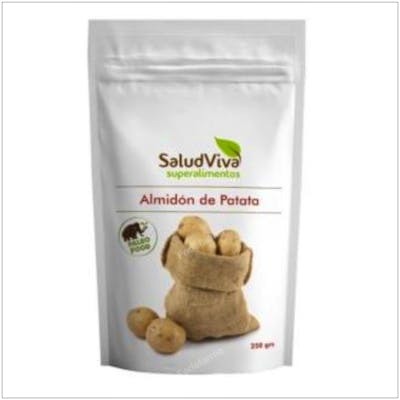Salud Viva Almidon de Patata 250g Sans Gluten Végan Salud Viva Almidon de Patata 250g Sans Gluten Végan