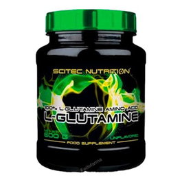 Scitec Nutrition L-Glutamine - Poudre de glutamine, 600 g - Complément alimentaire