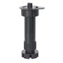 WOLFPACK LINEA PROFESIONAL Pied réglable démontable 13/20 cm Noir