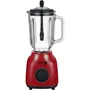 Fagor FGB2153 - Blender 2-en-1 avec moulin broyeur - 400 W - Bol en verre gradué 1,5 L et moulin 50 g - Rouge
