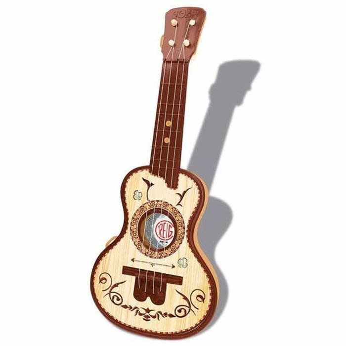Guitare pour Enfant Reig Marron 4 Cordes Guitare pour Enfant Reig Marron 4 Cordes