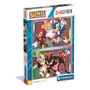 Clementoni - Coffret 2 Puzzles de 60 Pièces - Sonic - Jeu Éducatif pour Enfants - 27 x 18 cm