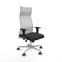 Piqueras y Crespo Chaise de Bureau Albacete Noir et Blanc