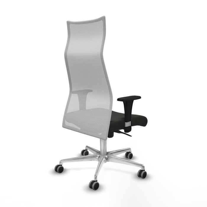 Piqueras y Crespo Chaise de Bureau Albacete Noir et Blanc Piqueras y Crespo Chaise de Bureau Albacete Noir et Blanc