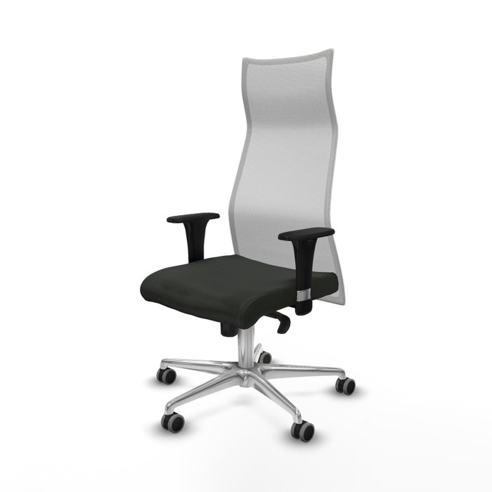 Piqueras y Crespo Chaise de Bureau Albacete Noir et Blanc Piqueras y Crespo Chaise de Bureau Albacete Noir et Blanc