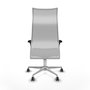 Piqueras y Crespo Chaise de Bureau Albacete Noir et Blanc