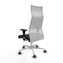 Piqueras y Crespo Chaise de Bureau Albacete Noir et Blanc
