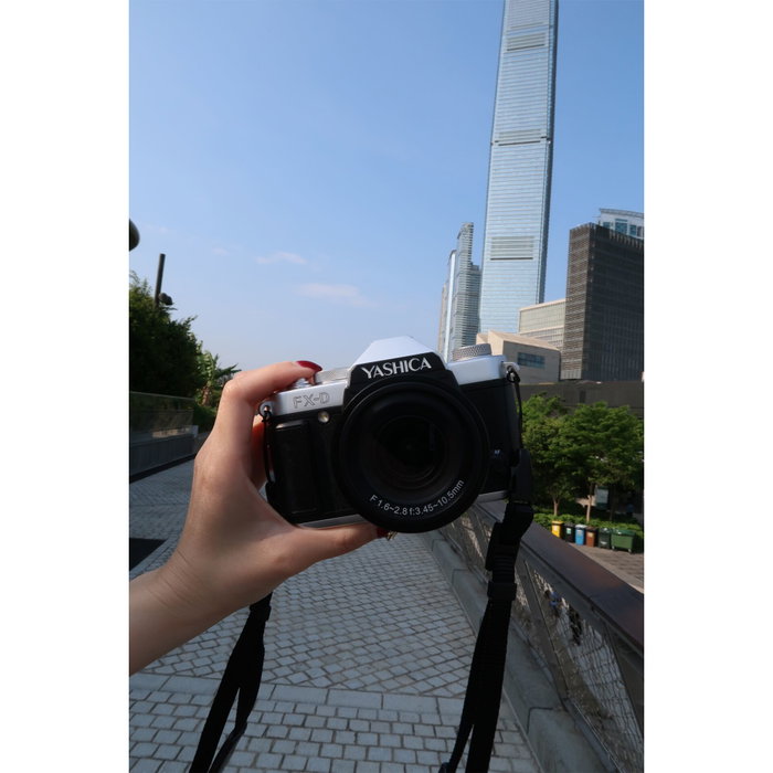Yashica FX-D 100 Silver / Black