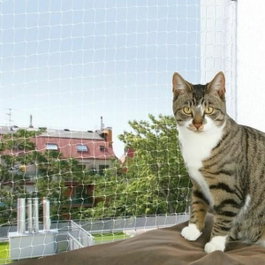 Trixie Filet de protection chat 6x3 m transparent