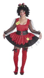 Creaciones Llopis Déguisement Coccinelle Femme Taille L