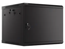 Lanberg Armoire rack murale 19 pouces 9U 600x600 mm noir