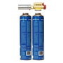 Super Ego Soplete Easyfire filetage 7/16 pouces avec 2 bouteilles BTP300