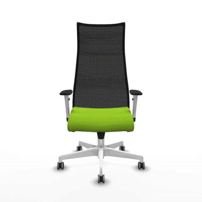 Piqueras y Crespo Chaise de Bureau Albacete Pistache et Noir