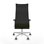 Piqueras y Crespo Chaise de Bureau Albacete Pistache et Noir
