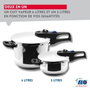 Fackelmann ELO Praktika Plus XL 2 en 1 (3L et 6L)
