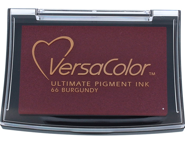 Tsukineko Tampon encreur VERSACOLOR bermellón opaque 95x65mm Tsukineko Tampon encreur VERSACOLOR bermellón opaque 95x65mm