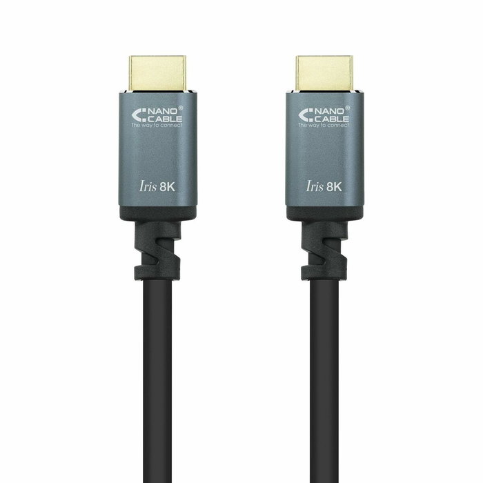 NANOCABLE Câble HDMI 10.15.8001 Noir 1 m 8K Ultra HD