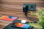 Verbatim Mini GaN Charger 140W avec écran, 3xUSB-C + 1xUSB-A, Noir