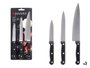 Kinvara Set de 3 couteaux manche noir