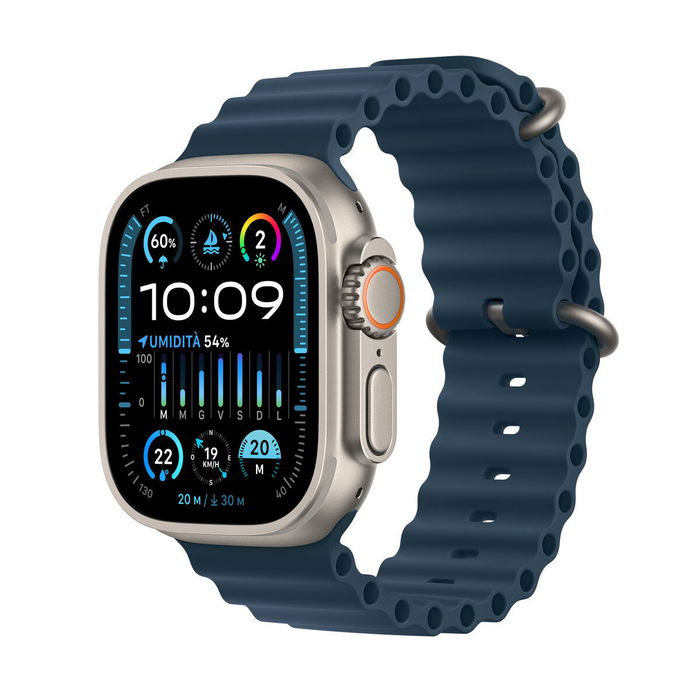 Montre intelligente Apple Watch Ultra 2 Bleu 1,9" 49 mm