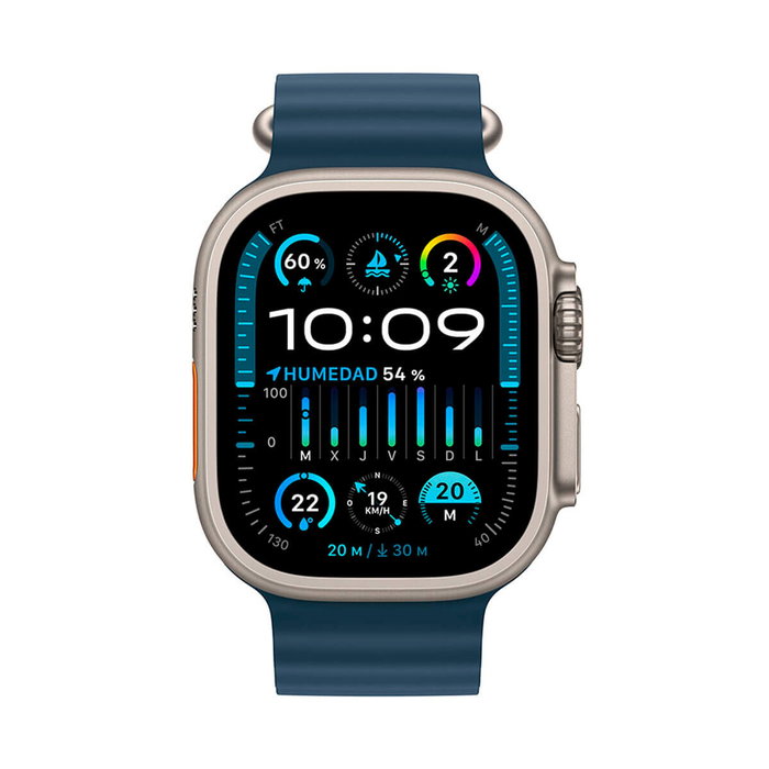Montre intelligente Apple Watch Ultra 2 Bleu 1,9" 49 mm