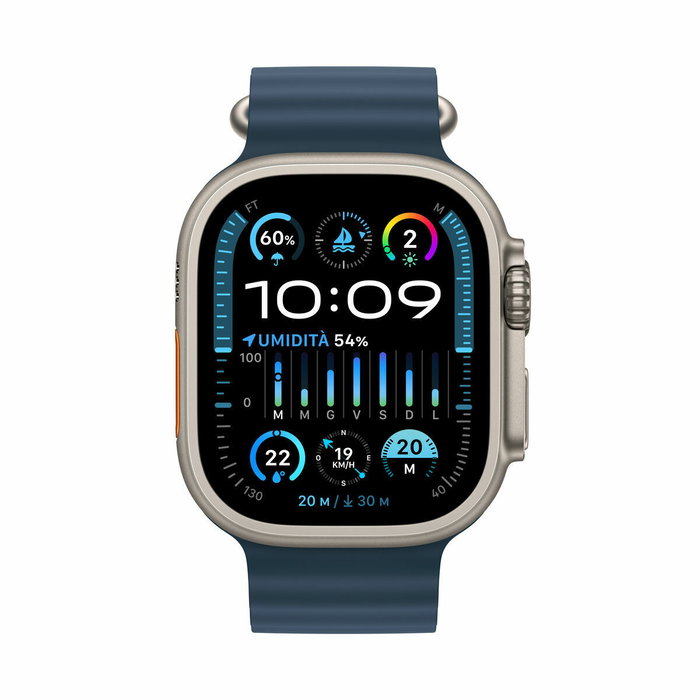 Montre intelligente Apple Watch Ultra 2 Bleu 1,9" 49 mm
